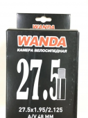 Велокамера 27,5"WD 27,5х1,95/2,125 A/V 48мм 30827548