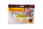 Комплект твистеры и крючки LJ Pro S. CRUSHER GRUB 4,5in 140158-K1