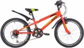 Велосипед 20"Novatrack RACER V-brake 12 ск.стальной