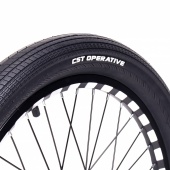 Колесо заднее 20"BMX со звездой 9 зуб.ось 12мм.Grasshopper с шиной CST
