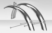 Крылья вело 26"TC-0409S сталь