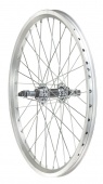 Колесо заднее 20"под трещетку V-Brake (P-450)одинар.обод 630093