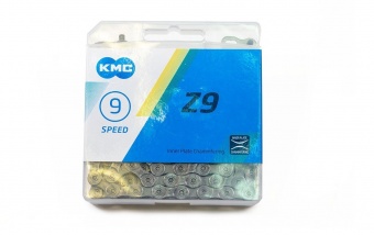 Цепь KMC-Z9 1/2"x11/128" для 9 скор.с замком CL566R X69836