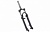 Вилка резьбовая 26"1-1/8" Диск/V-brake L-166мм KL-T170MS-80 110240