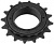 Трещётка 1ск.1/2"x1/8" 17зуб, FW18/34 BMX