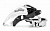 Переключатель скор/пер FD-TY500 42T (универ.) 31,8мм,66-69.370152