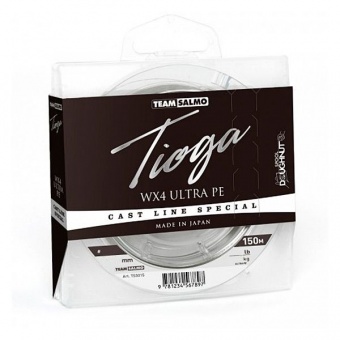 Леска плетеная SALMO TIOGA Silver Grey 150м TS5015