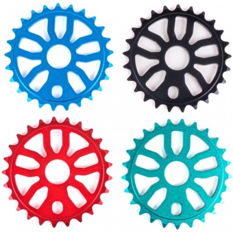 Звезда BMX 25зубьев алюминиевая Samox CW-1416M 25T