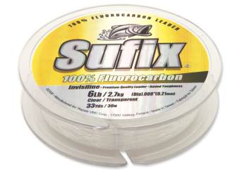 Леска Sufix Invisiline флюрокарбон 20м прозрачная
