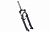 Вилка резьбовая 24"1-1/8" Диск/V-brake L-166мм KL-T170MS-50 110239